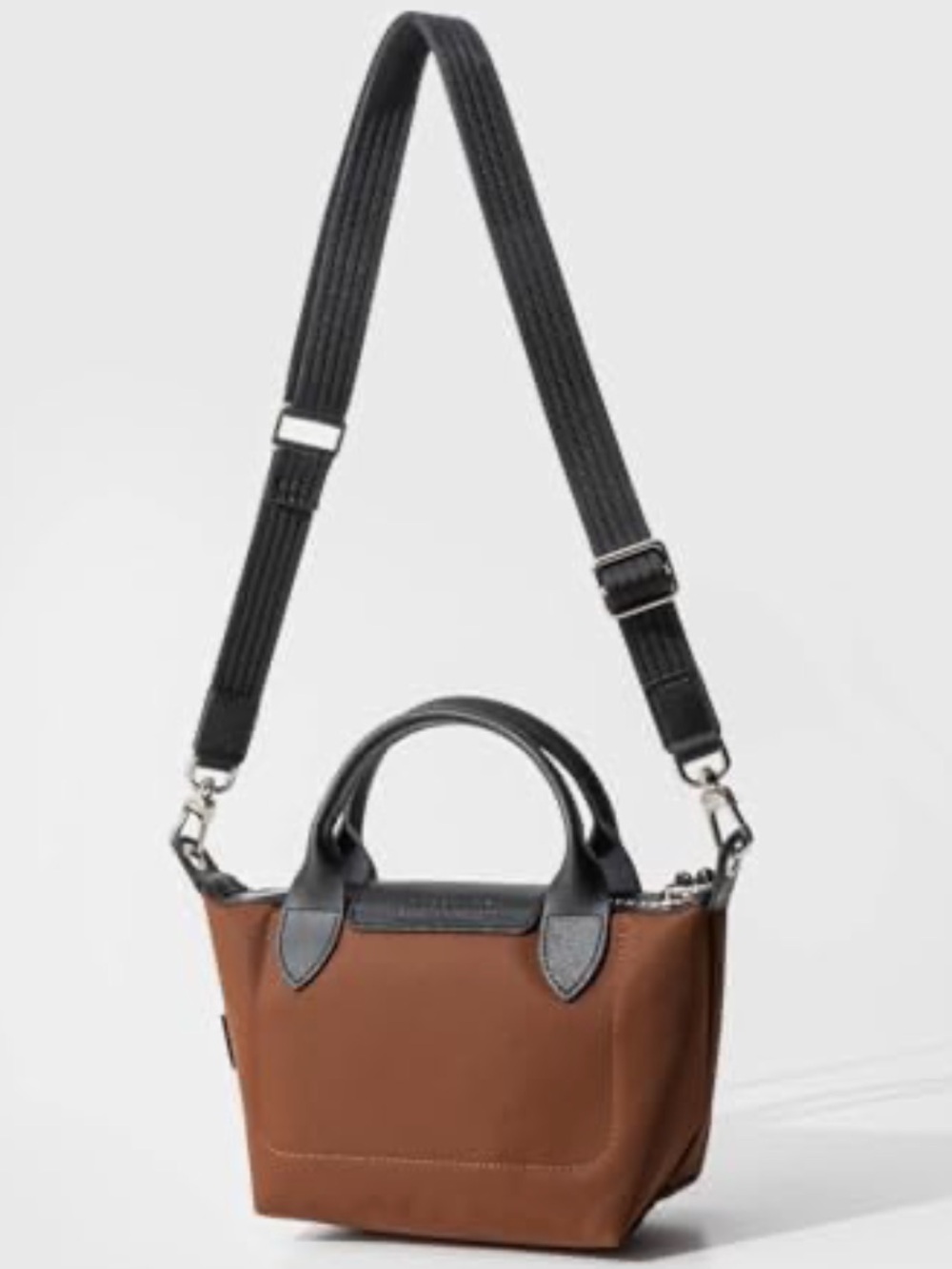 Longchamp Le Pliage XS Top Handle Bag chocolate brown mini energy - Picture 2 of 4